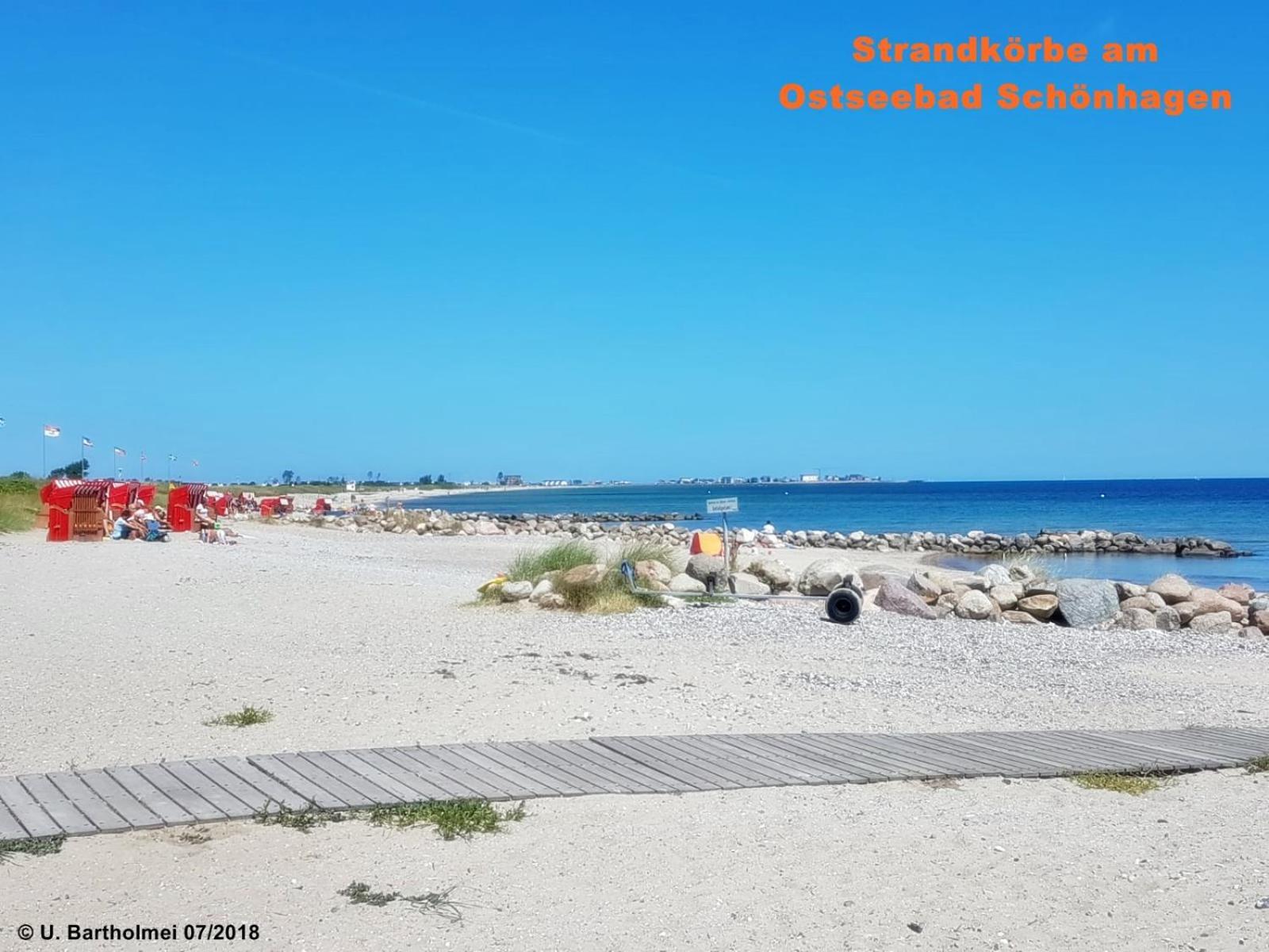 Strandgut - Das Appartement Schönhagen 외부 사진